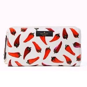Kate Spade Daycation Hot Pepper Neda Wallet